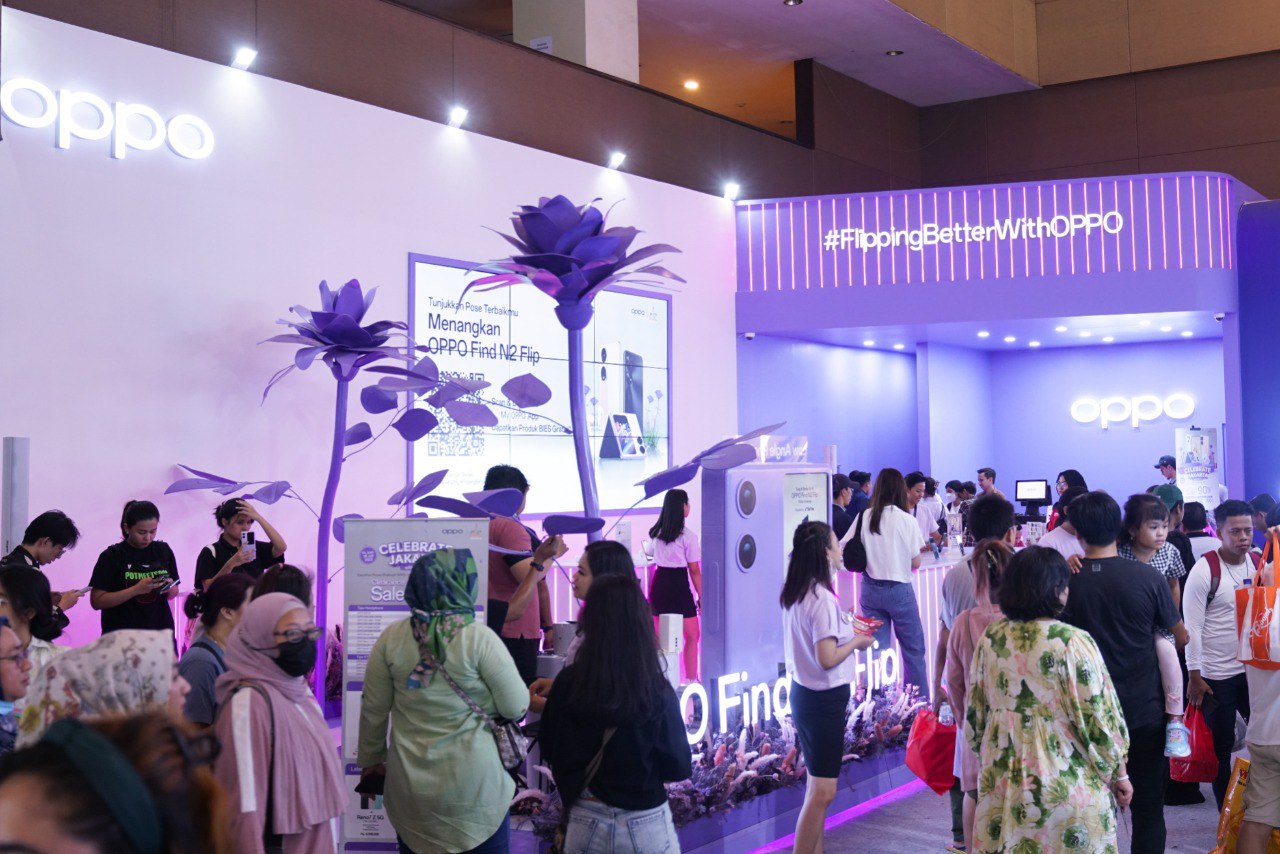 Jakarta Fair 2023 Dimulai, OPPO Ramaikan dengan Memberikan Diskon Hingga 90 Persen